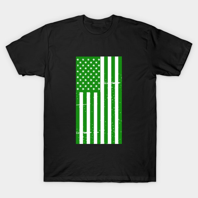 Dual Citizen Irish American T-Shirt by TriHarder12